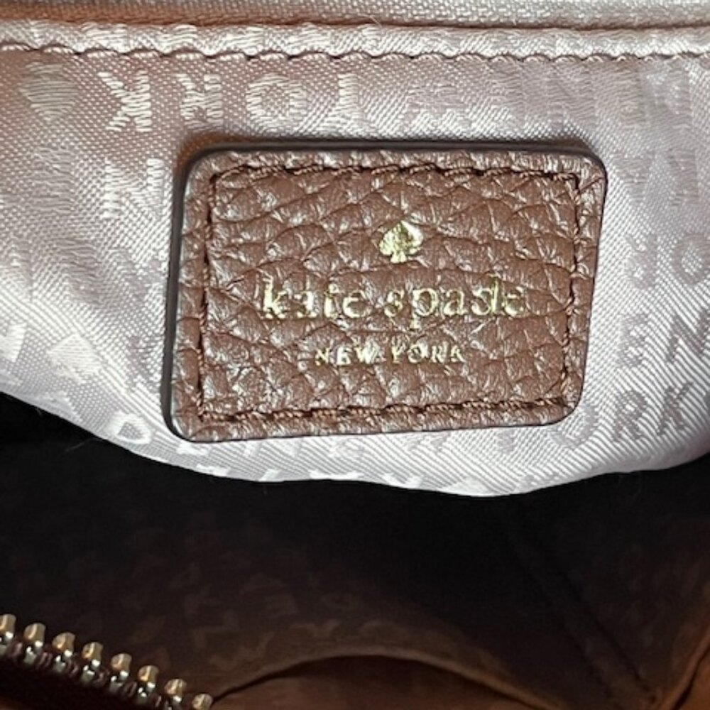 KATE SPADE | New York Leila North South Pebbled Leather Crossbody Bag - Picture 9 of 15